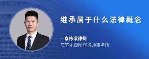 继承属于什么法律概念