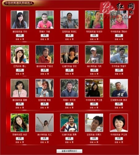 岳塘新闻网十佳优秀通讯员评选活动启动等您投票