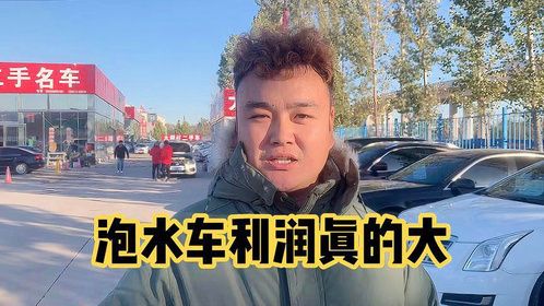 同行做泡水车20天挣100万，做精品车投资200万，一个月就挣这点