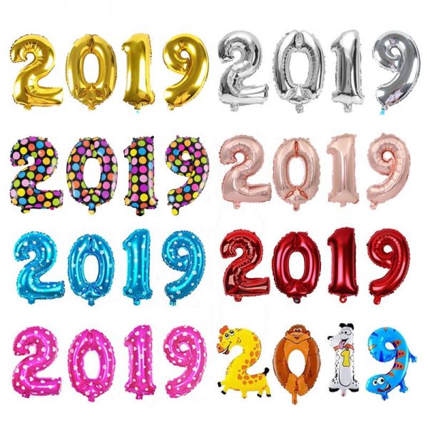 4件Navidad 2025 40英寸数字箔气球数字气球圣诞装饰品庆祝新年快乐2025气球