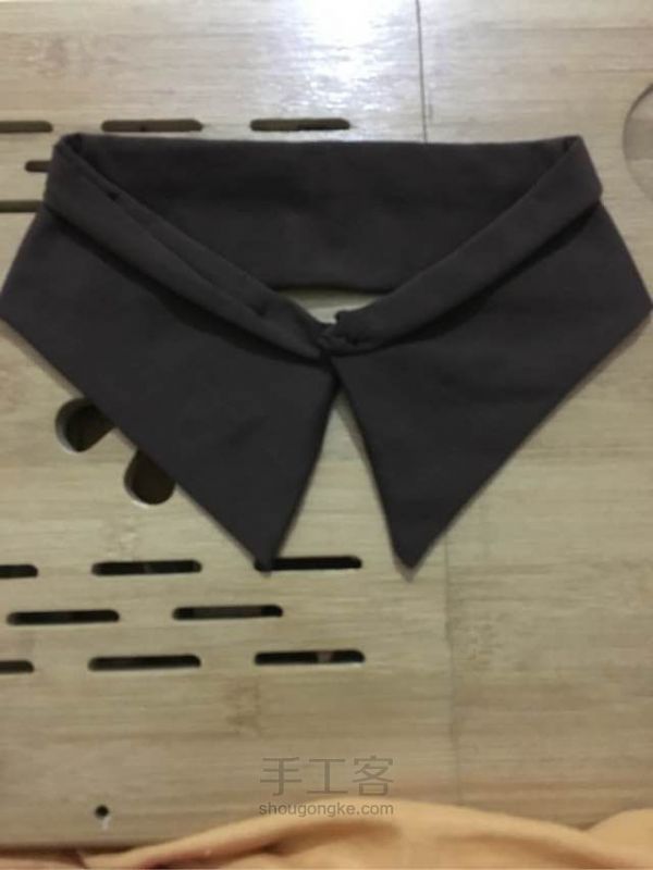 萌萌哒的狗狗领结，简单好学～ 第6步