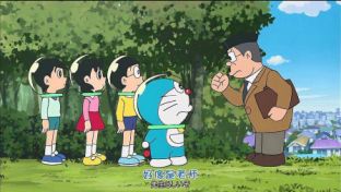 哆啦A梦:这下大雄、静香他们惨了,看见老师以为看见了外星人
