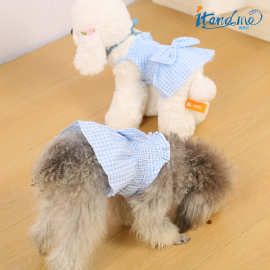 狗狗衣服泰迪比熊可爱公主裙子小型犬猫咪冬季薄款宠物连衣裙批发
