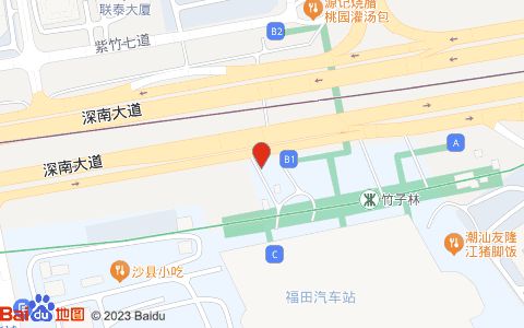 深圳翔鹏宠物警犬训练学校位置示意图