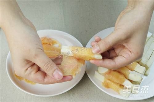 宠物食谱：番薯鸡肉棒