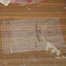 出口外贸宠物衣服PE不干胶警告语袋子|定 制宠物用品外包装袋