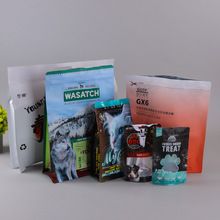 宠物用品包装袋定制狗粮猫粮食品密封八边封猫砂彩印铝箔自立自封