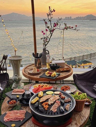 厦门这家海边晚霞烤肉！真的美疯了[流泪]