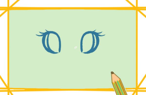 可爱的小狮子简笔画原创教程步骤图