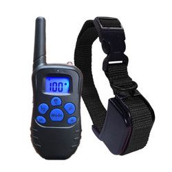 迪普尔 宠物训狗器止吠项圈狗狗止叫器振动防止狗叫用品可调节3百米遥控款