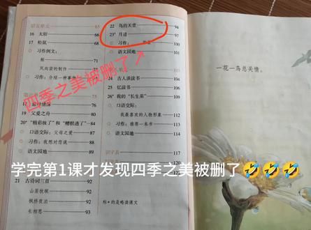#新学期 #2024新教材 #语文 #课本 背过四季之美的人是不是已经疯了