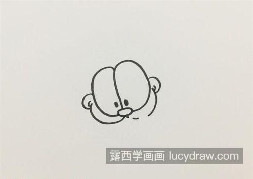 最简单加菲猫的简笔画儿童画教学 可爱又漂亮加菲猫简笔画画法大全