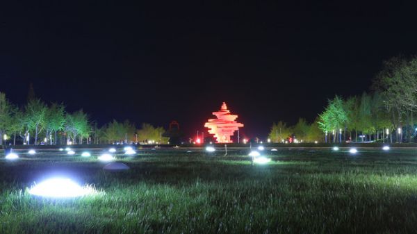青岛夜景五月风