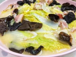 食肉兽的快乐!(生酮keto)低碳者都吃点啥-简单快手的低碳生酮极鲜上汤娃娃菜!生酮即使吃蔬菜也不能输了油脂和饱腹感!的做法 步骤6