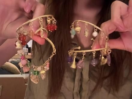 一组你没见过的宝藏单品试戴～ #手链 #仙女必备