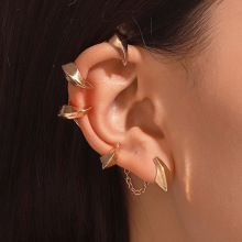 哥特风恶魔爪牙耳挂女朋克暗黑合金耳骨夹ins耳夹无耳洞高级感