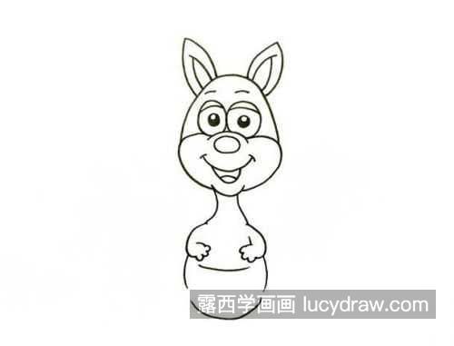 简单又好看袋鼠简笔画带步骤教学 又可爱又漂亮袋鼠简笔画怎么画
