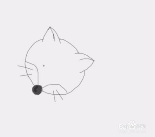小猫咪是怎么画的