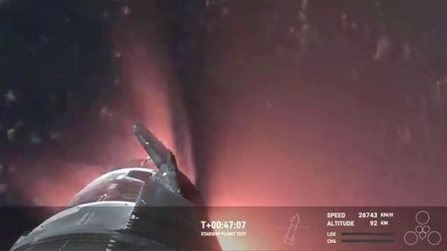 SpaceX 星舰发射成功，马斯克发文祝贺 最后视频画面曝光