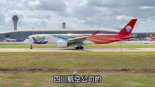 海口美兰国际机场，近距离看飞机排队起飞，有意思