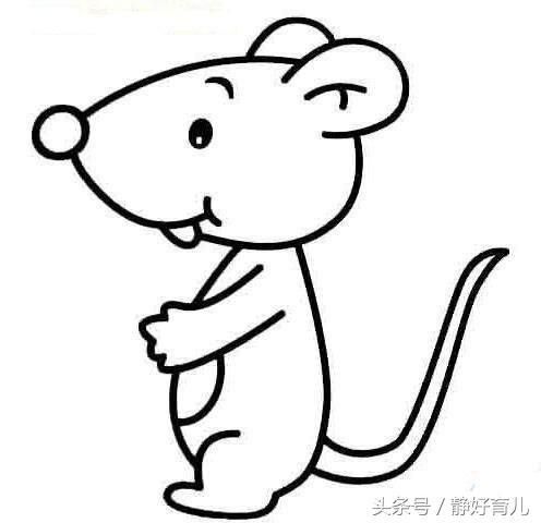 10款小动物简笔画，家长请收好！简单好画，提升孩子创作能力！