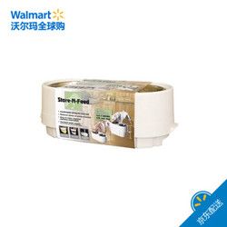 OurPet's 宠物狗狗饲养器 宠物狗碗 自动饮水双碗饭盆 米色 *3件 +凑单品