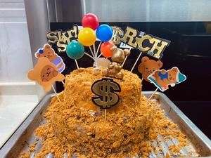 宠物生日自制蛋糕,营养美味又好看(无需烤箱)的做法 步骤6