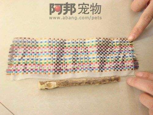 怎样制作猫咪玩具木天蓼糖果棒