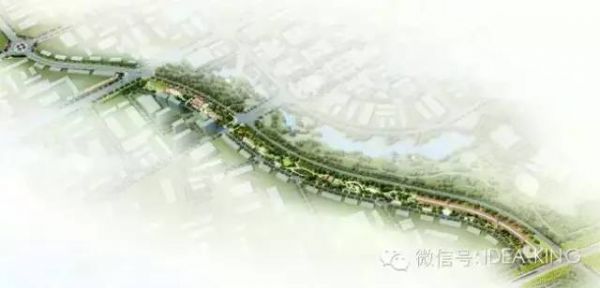 健康公园设计案例资料下载-洮南市新城带状公园景观设计
