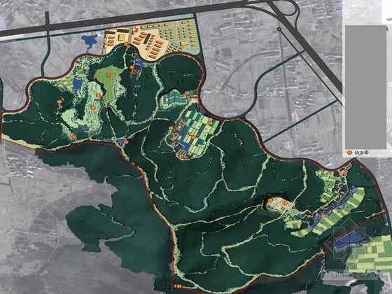 健康公园设计案例资料下载-[江苏]山地生态特色运动公园景观规划设计方案（北京著名公司）