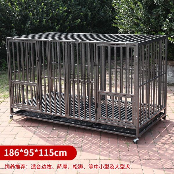 hp狗笼子大型群特大号金毛犬拉不拉多阿拉斯加狗笼子母笼繁殖