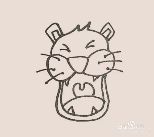 简笔画之狮子