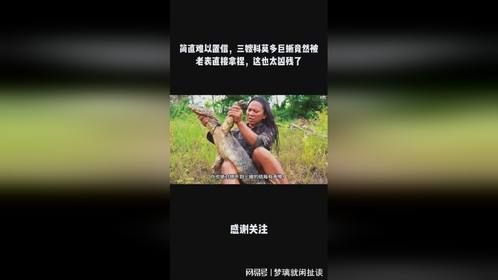 简直难以置信，三嫂科莫多巨蜥竟然被老表直接拿捏，这也太凶残了