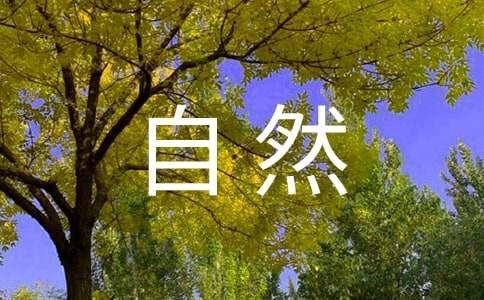 关于与自然和谐相处的作文