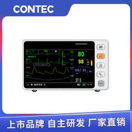 康泰跨境兽用监护仪5英寸触摸屏动物心电监护仪宠物多参数监护仪