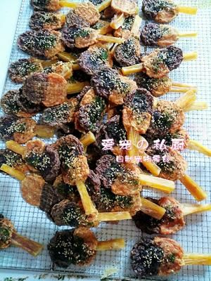 宠物狗零食双色雪糕磨牙棒的做法 步骤6