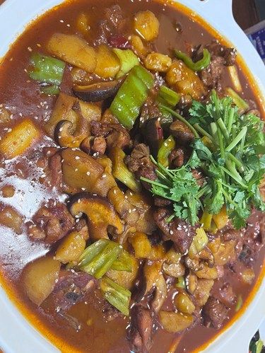 大盘鸡好好吃！