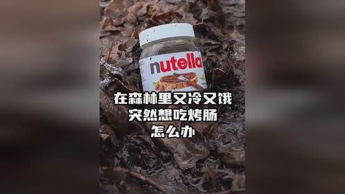 野外生存：森林里又冷又饿，突然想吃烤肠，怎么办？