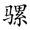 骡的意思