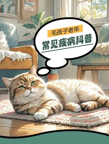 毛孩子老了，身体会发生什么？