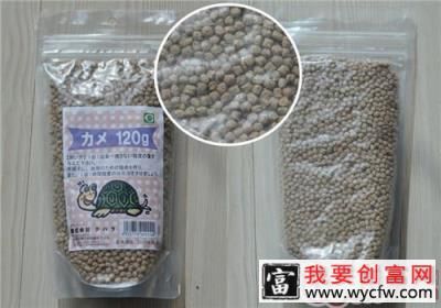 推荐几种龟龟混合饲料配方