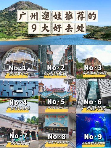 暑假遛娃广州遛娃的9大好去处，有你想去的吗？