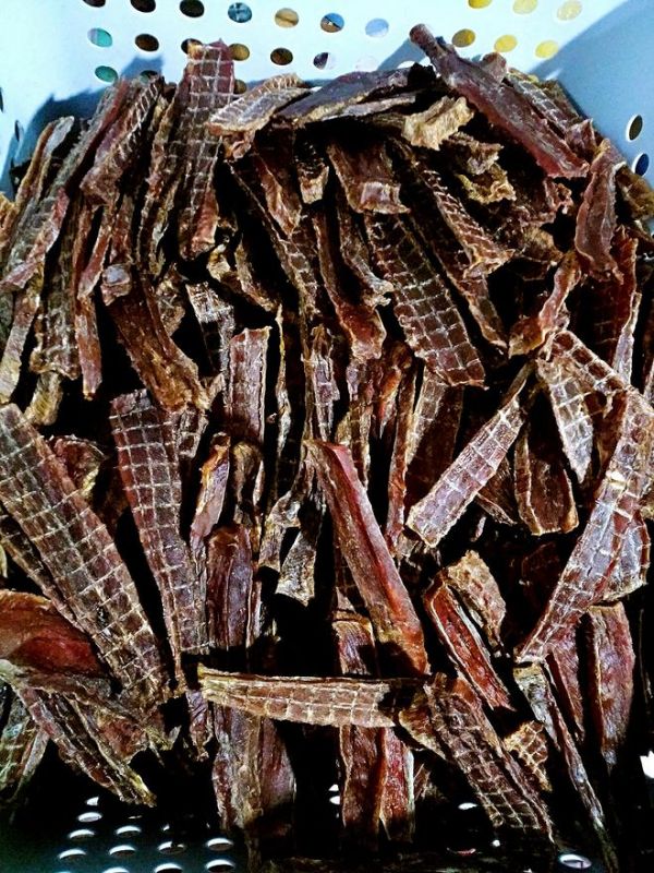 自制宠物零食鸭肉干的做法