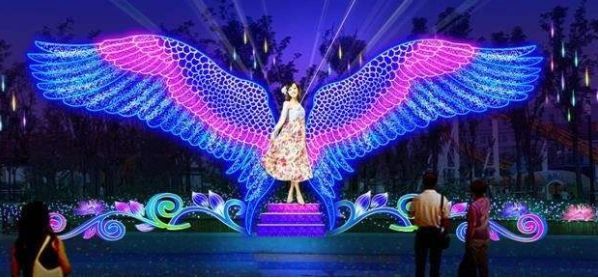 灯光秀萌宠乐园，梦幻与现实的完美融合