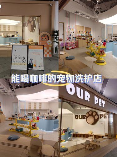 咖啡馆叠加宠物乐园