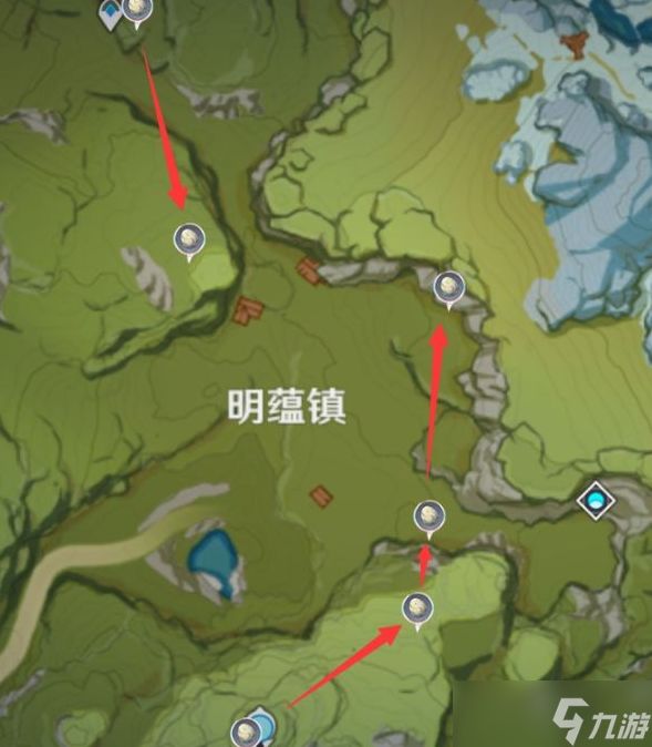 原神鸟蛋快速收集线路