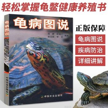 养龟书籍 正版龟病图说乌龟养殖书养好宠物龟大全宠物乌龟高效养殖技术书龟肠胃炎的书龟病防治龟类图鉴养好龟蛋龟金钱龟饲养手册