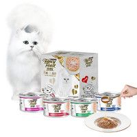 今日必买：FANCY FEAST 珍致 猫零食白金罐头 80g*8罐 混合口味