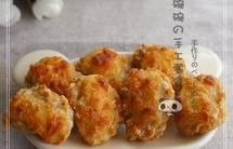 ☆鸡肉芝士饼☆快手小零食……任何狗狗都无法抗拒滴美味