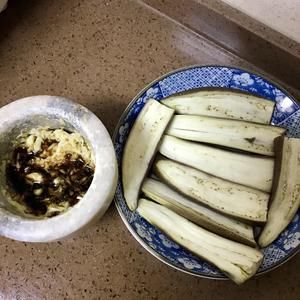 蒜泥茄子蒜泥鸡蛋减肥餐瘦身餐营养餐健康餐健身餐的做法 步骤4